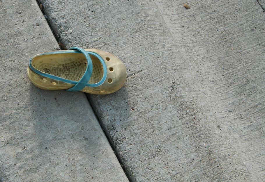 Shoe, Single, Child, Abstract, Footwear, abandoned, lost, street HD wallpaper