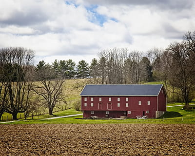 barn, rustic, barns, ohio, digital art, rural, scenic, country HD wallpaper