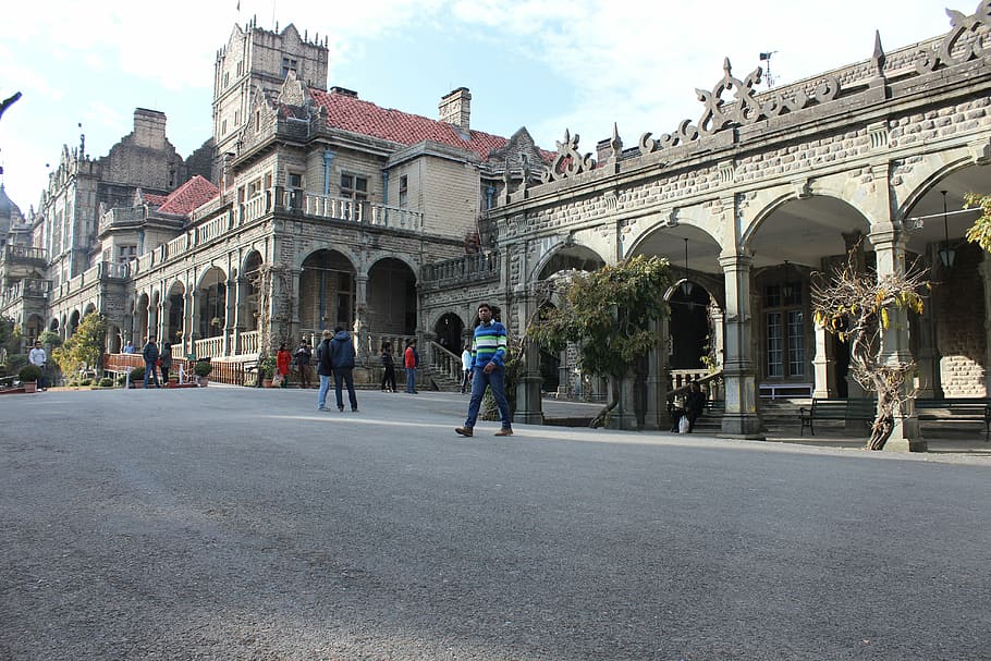 shimla, himachal, india, building exterior, built structure, HD wallpaper