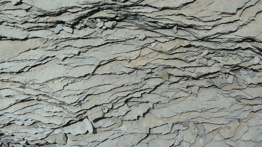 mountains, slate, grey slate, structure, backgrounds, full frame HD wallpaper