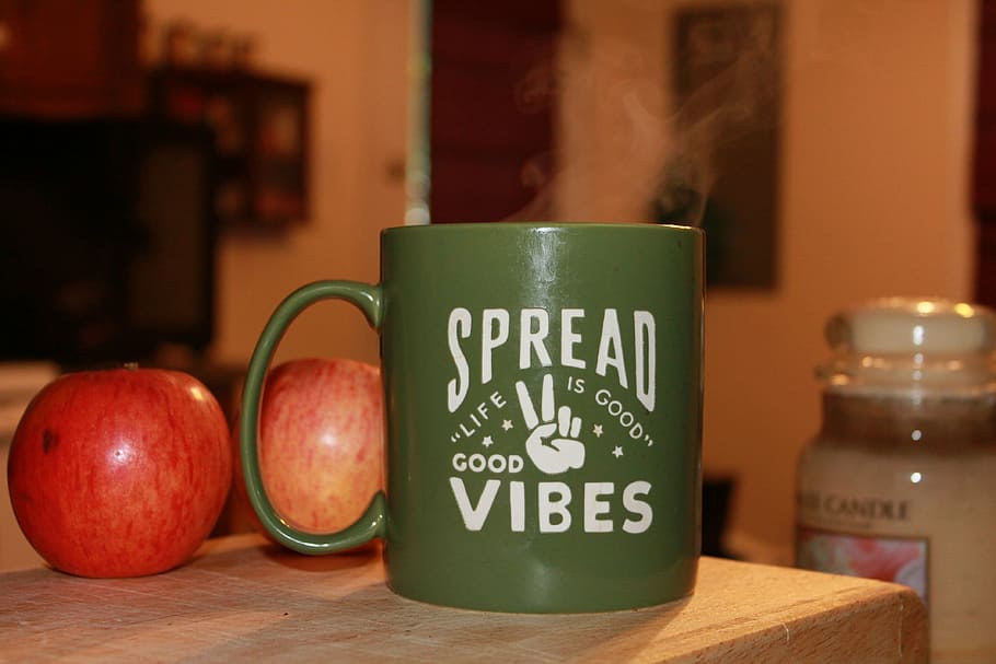 breakfast, coffee, mug, steam, hot, morning, drink, cup, cafe HD wallpaper