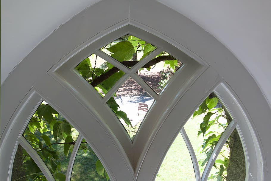window, pointed arch, old, antique, window glass, historically HD wallpaper