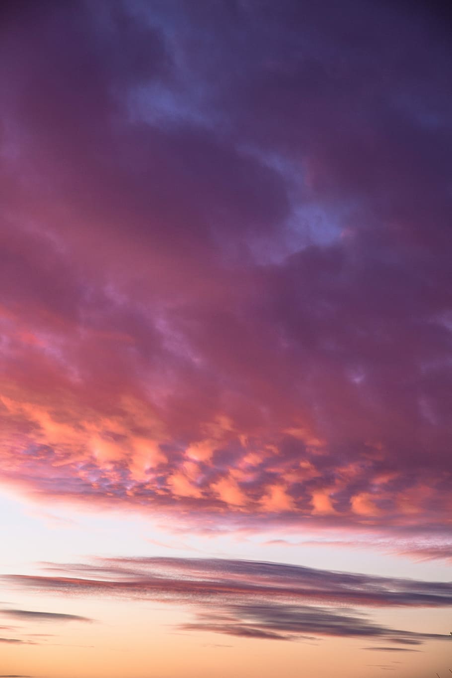 nimbus clouds, untitled, dramatic sky, outdoors, pink, orange HD wallpaper