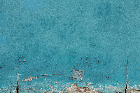 teal painting, background, texture, wall, wood, grunge, backgrounds HD wallpaper