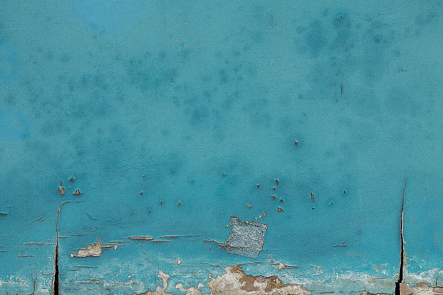 teal painting, background, texture, wall, wood, grunge, backgrounds HD wallpaper