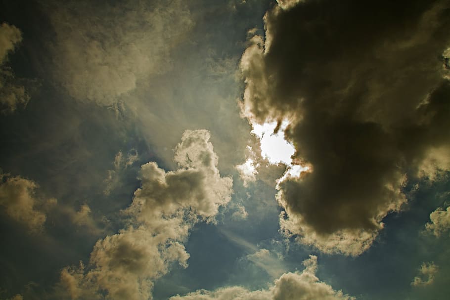clouds, light, sky, weather, cloudscape, sunlight, daylight HD wallpaper