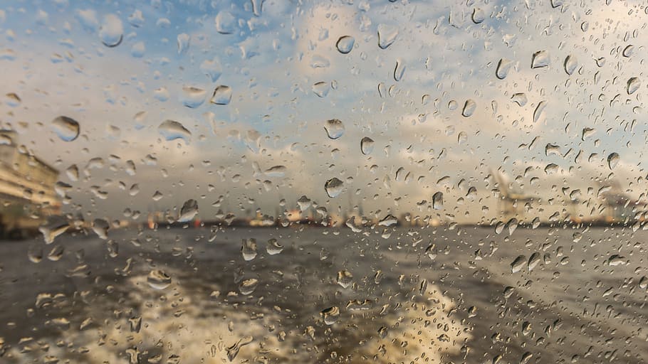 background, texture, nature, waters, ferry, drip, rain, elbe HD wallpaper