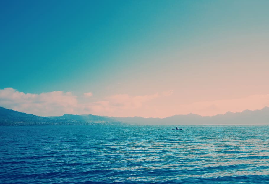 sea, landscape, sky, beach, clouds, horizon, ocean, outdoors HD wallpaper