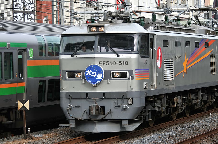 hokutosei, electric train, sleeper, rail transportation, mode of transportation HD wallpaper