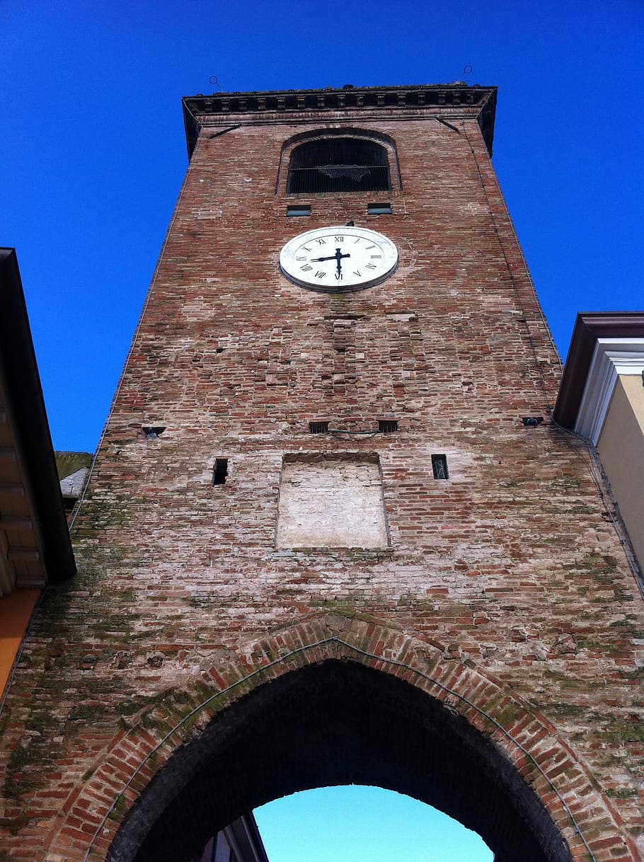 Torre, Watch, Middle Ages, clock, time, building exterior, clock tower HD wallpaper