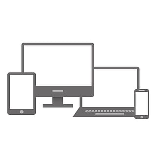 black laptop and monitor illustration, Technology, Equipment HD wallpaper