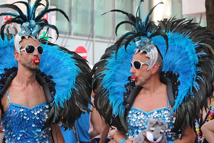 festival, costume, parade, pleasure, mask, csd, cologne, carnival, HD wallpaper