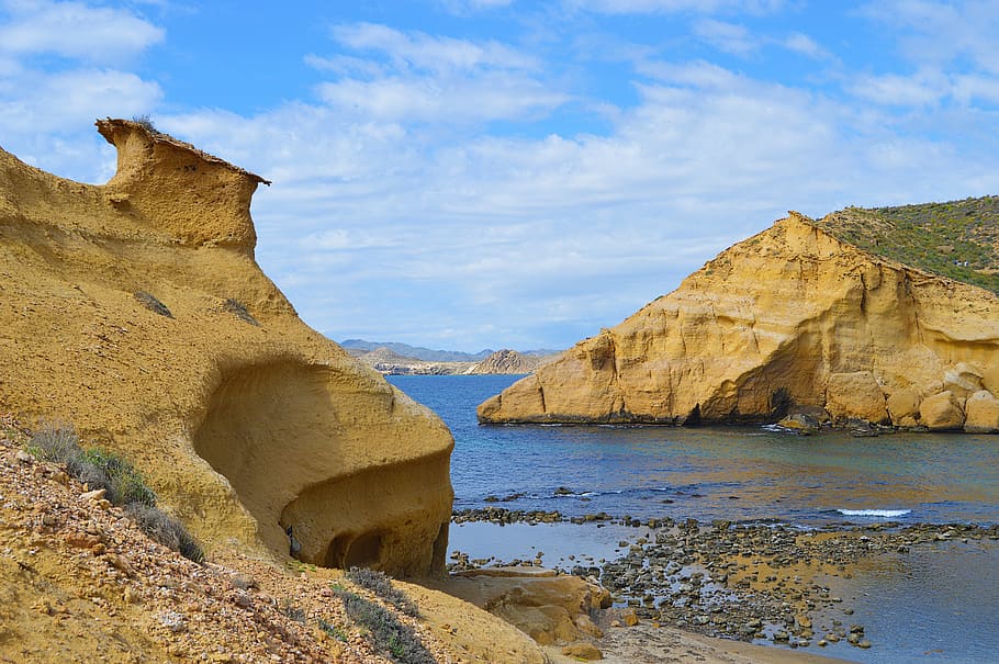 cala, costa, beach, shore, mediterranean, sea, landscape, spain HD wallpaper