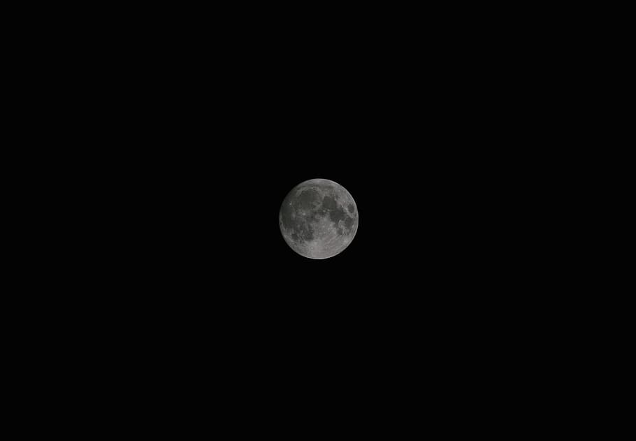 space, moon, night, himmel, darkness, full moon, astronomy HD wallpaper