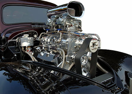 silver car engine, auto, motor, mechanic, vehicle, automobile HD wallpaper
