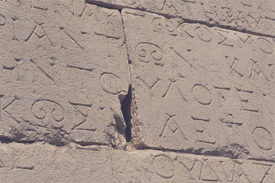 stone, wall, letters, day, text, sunlight, nature, land, communication HD wallpaper