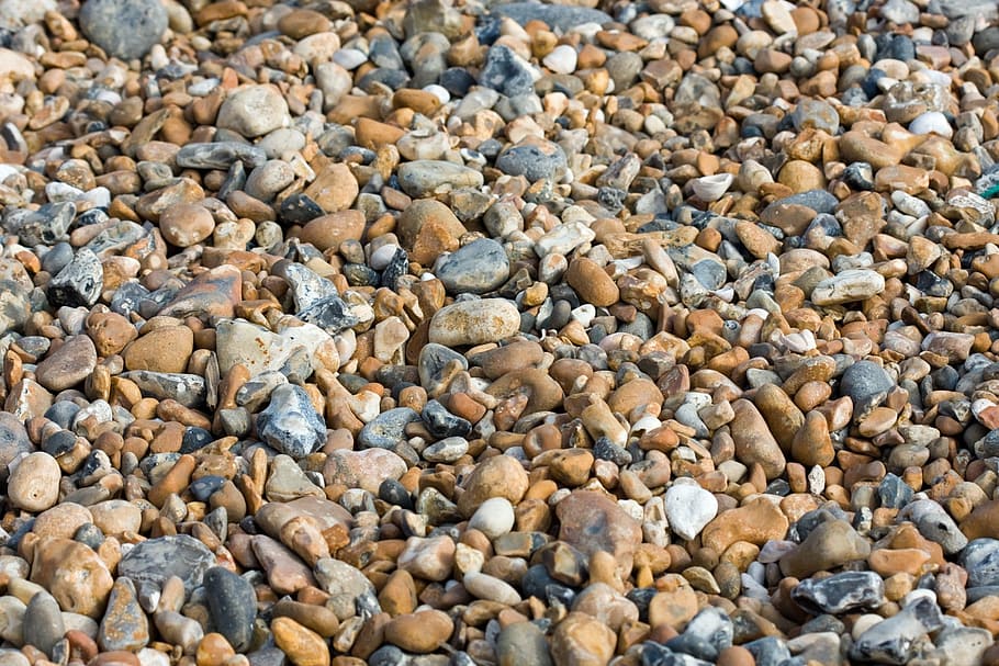 stones, pebbles, beach, background, texture, photo, image, full frame HD wallpaper