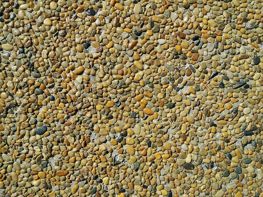 birds eye view of stone lot, gravel, road, background, wallpaper, HD wallpaper