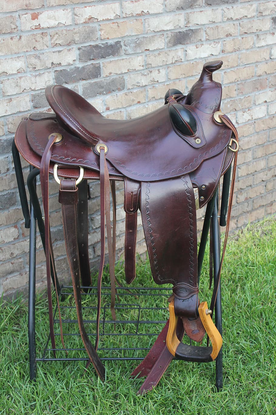 western, saddle, parelli, seat, wall - building feature, chair HD wallpaper