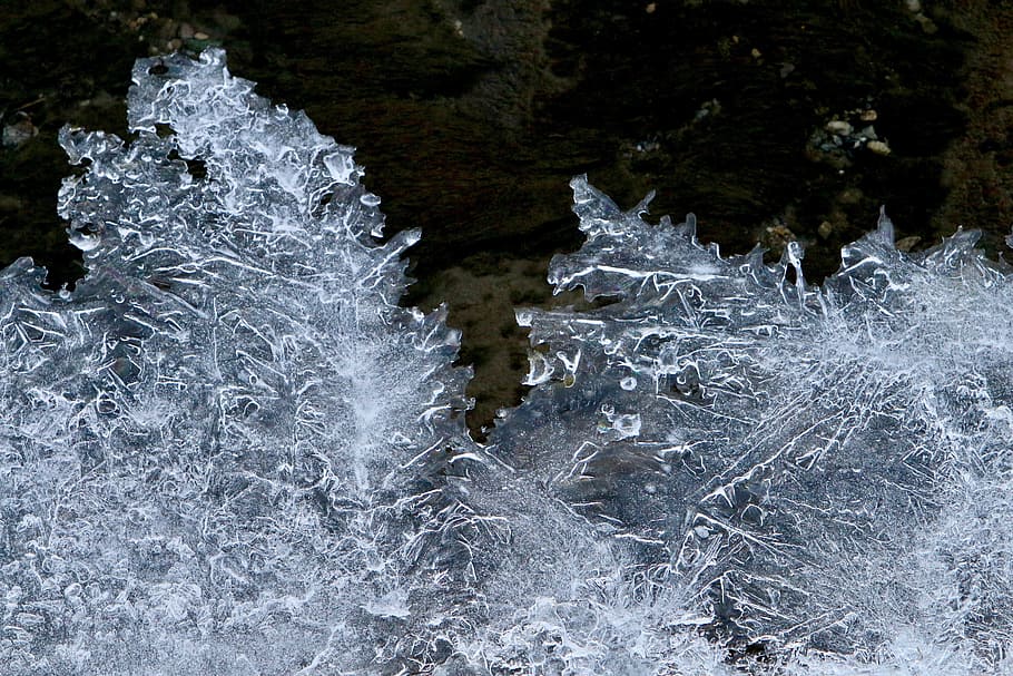 Ice Crystal, Form, Glassy, Cold, frozen, nature, water, cold - Temperature HD wallpaper