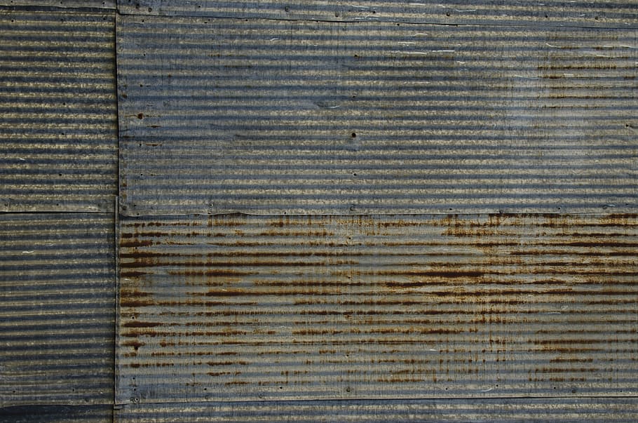 wall, rusty, iron sheets, old, full frame, backgrounds, pattern HD wallpaper