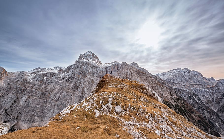 rock formation during daytime, mountain, nature, mountain Peak HD wallpaper