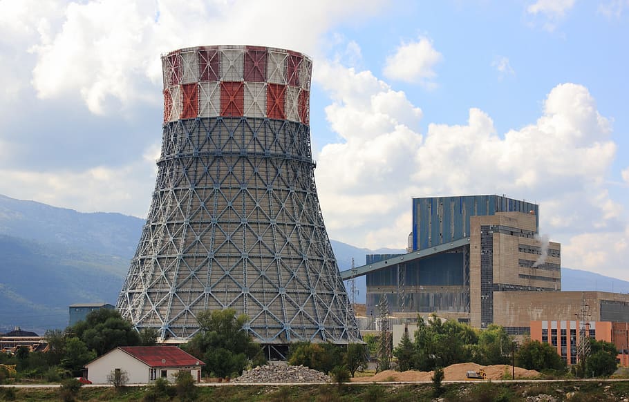 Power Plant, Power, Plant, Electricity, cooling, bosnia, herzegovina, HD wallpaper