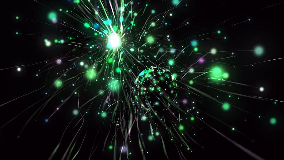 fireworks photo, explosion, sparks, magic, flare, particle HD wallpaper