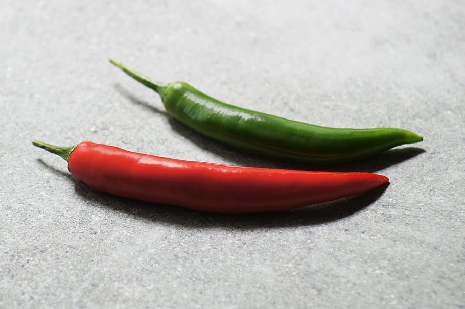 paprika, red, green, acute, eating, red pepper, the richness of