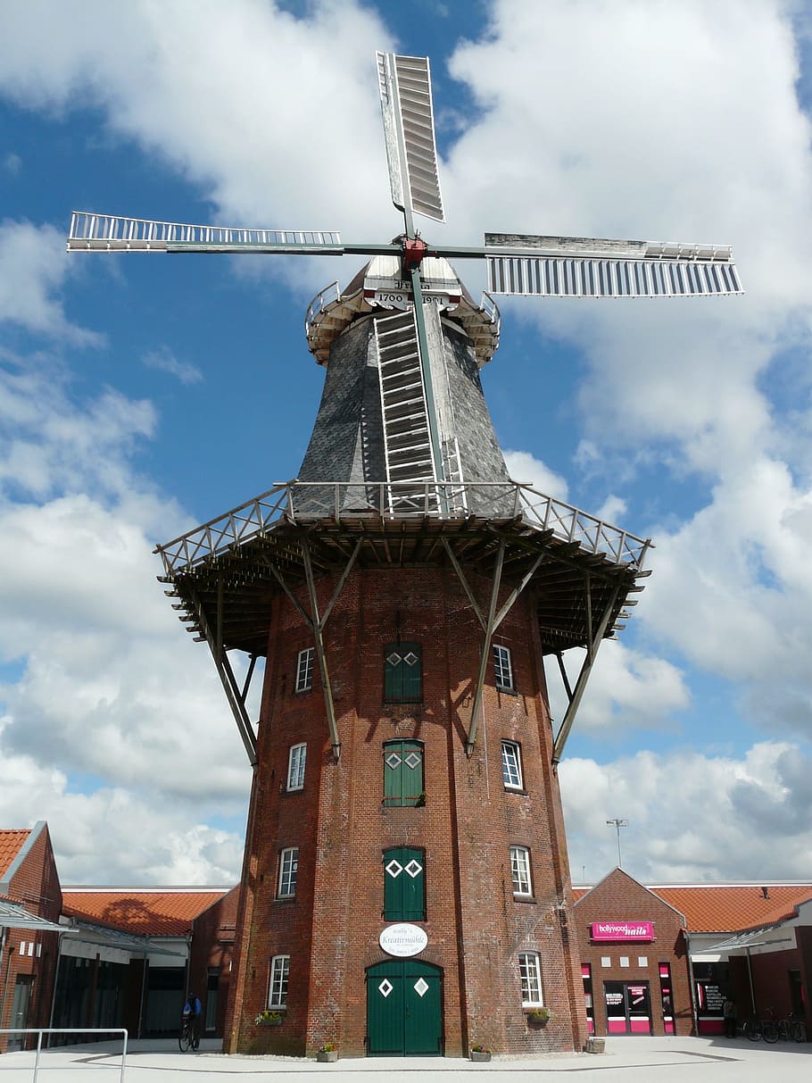Mill, Windmill, Wing, Reel, wind reel, rotor, turn, energy HD wallpaper