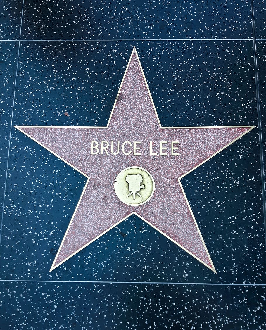 Bruce Lee Walk of Fame, US, Los Angeles, america, california, HD wallpaper