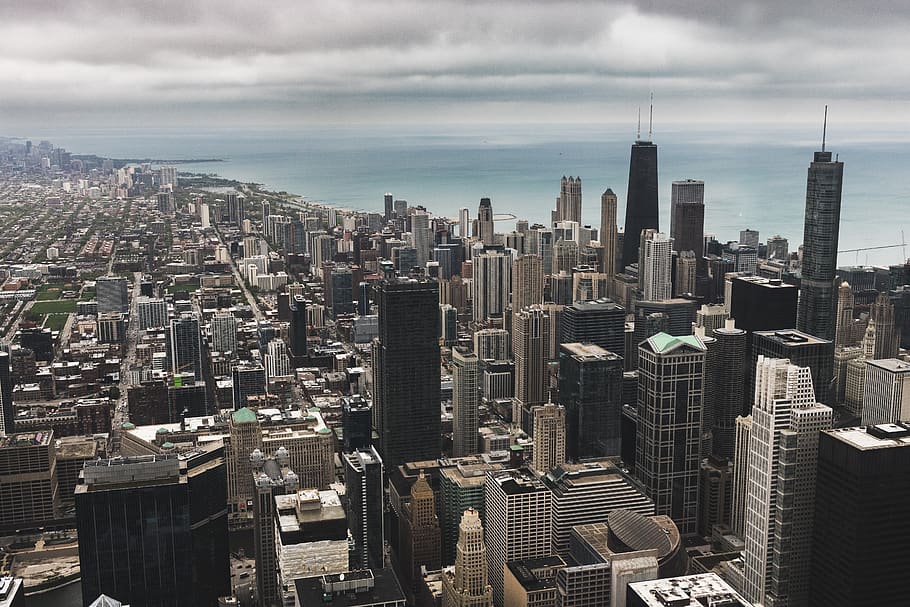 architecture, building, infrastructure, sky, skyscraper, tower HD wallpaper