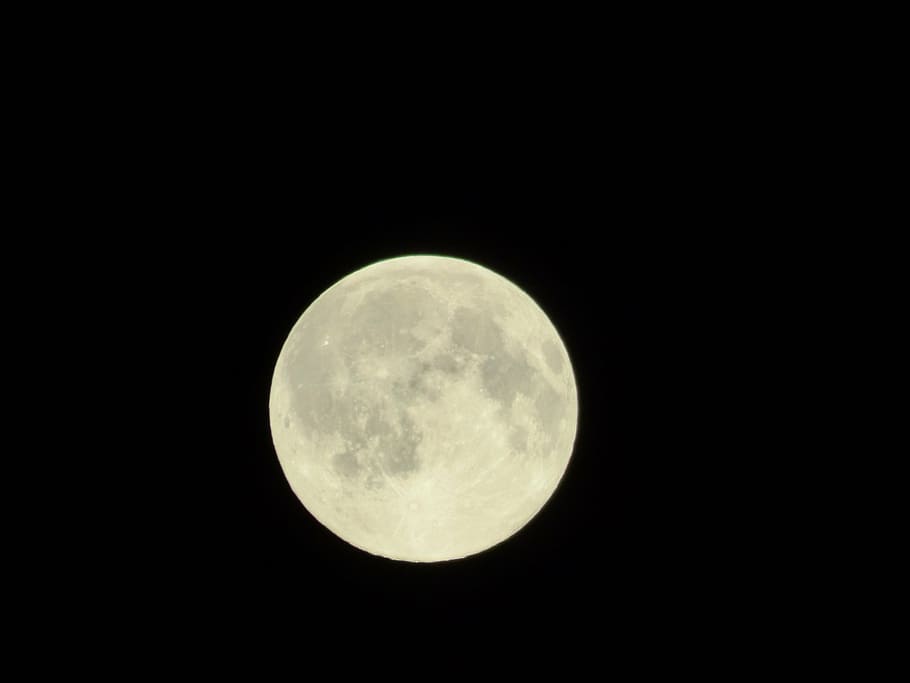 moon, full moon, night, darkness, space, astronomy, sky, geometric shape HD wallpaper