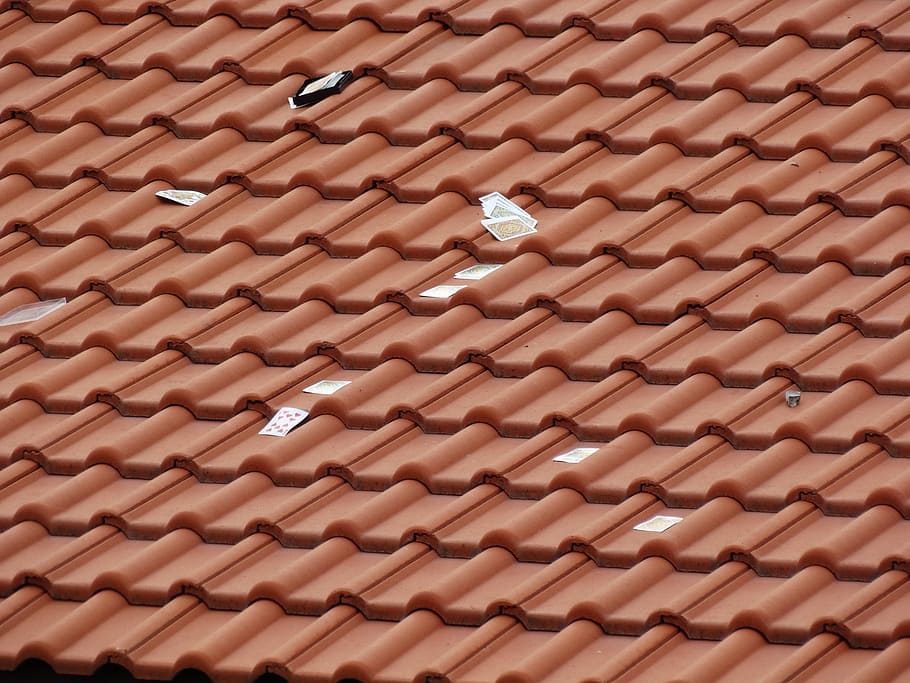tile, card game, roof, backgrounds, pattern, full frame, roof tile HD wallpaper