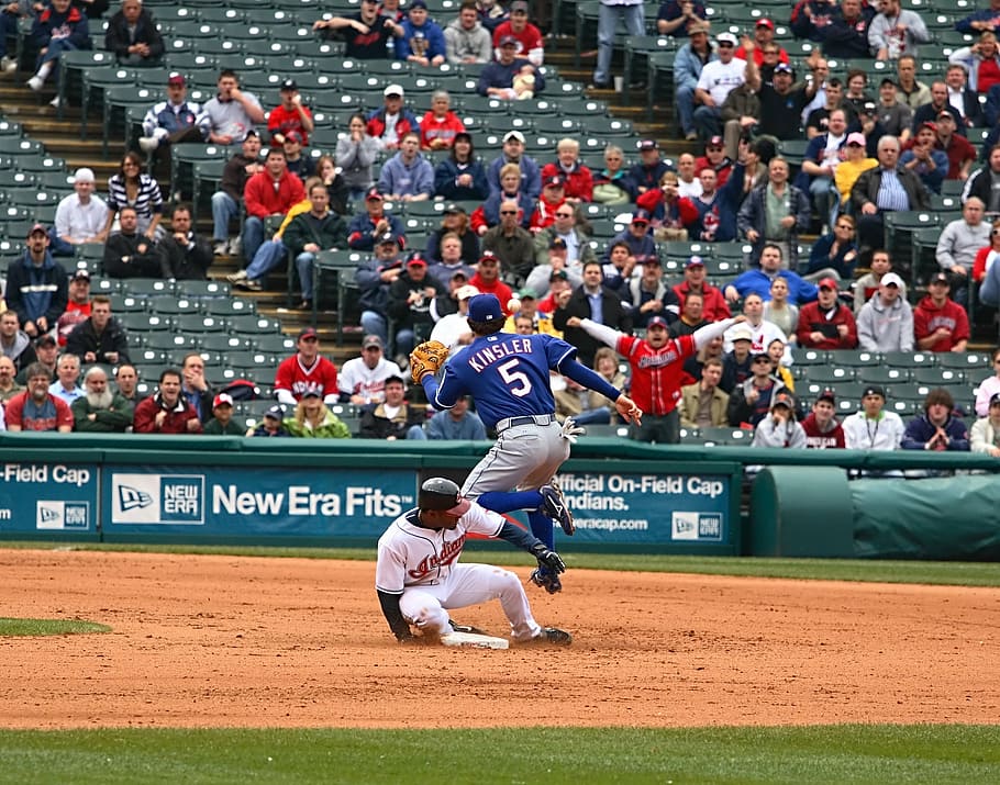 baseball, cleveland, indians, sport, baseball - sport, crowd HD wallpaper