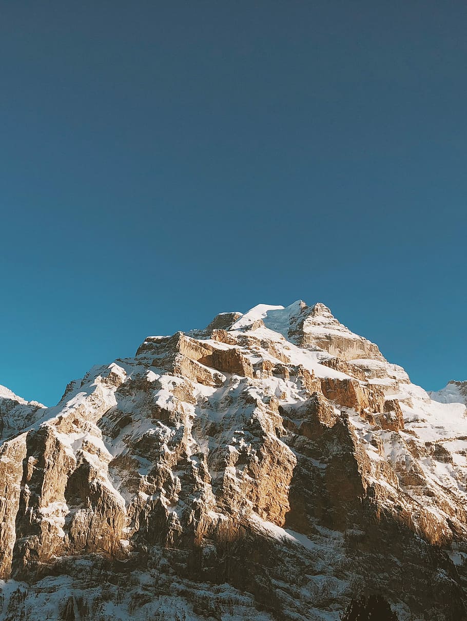 brown and white mountains, landscape photography of brown mountain HD wallpaper