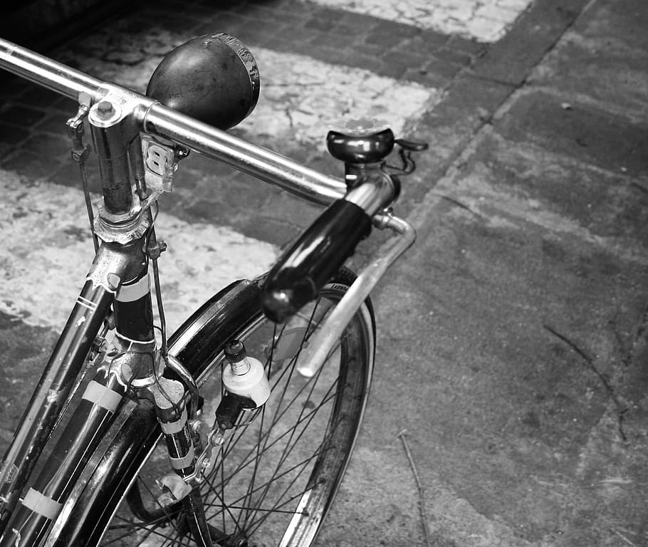 Bicycle, Wheel, Handlebars, Pedals, vintage, bike, wheels, ray HD wallpaper