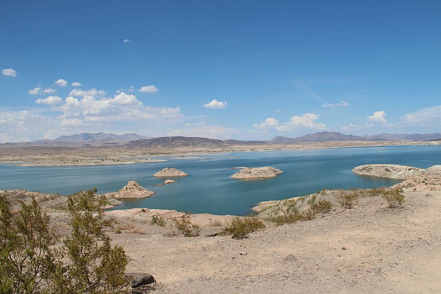 Lake Mead, Nevada, Nevada, Usa, beach, nature, sea, scenics, HD wallpaper