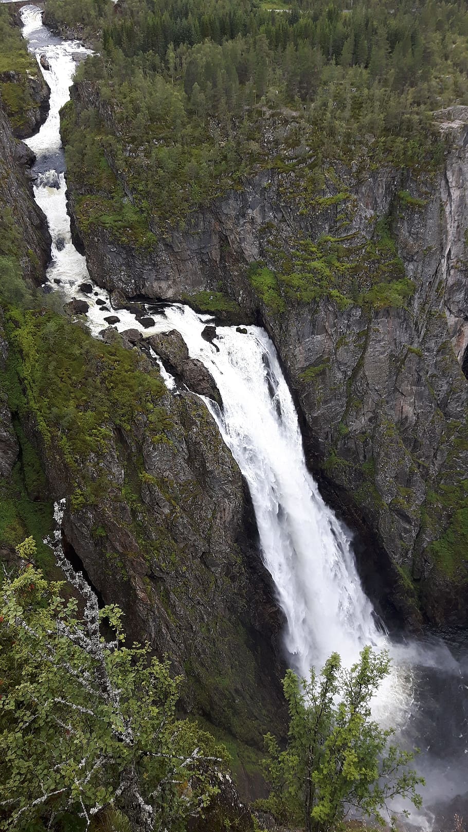 waterfall, nature, landscape, beauty in nature, rock, scenics - nature HD wallpaper