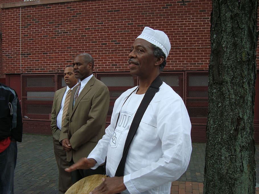 drummer, african, man, culture, musician, black, rhythm, musical HD wallpaper