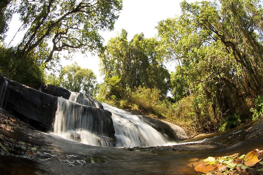 malawi, nature, outside, landscape, waterfall, waterfalls, stream HD wallpaper