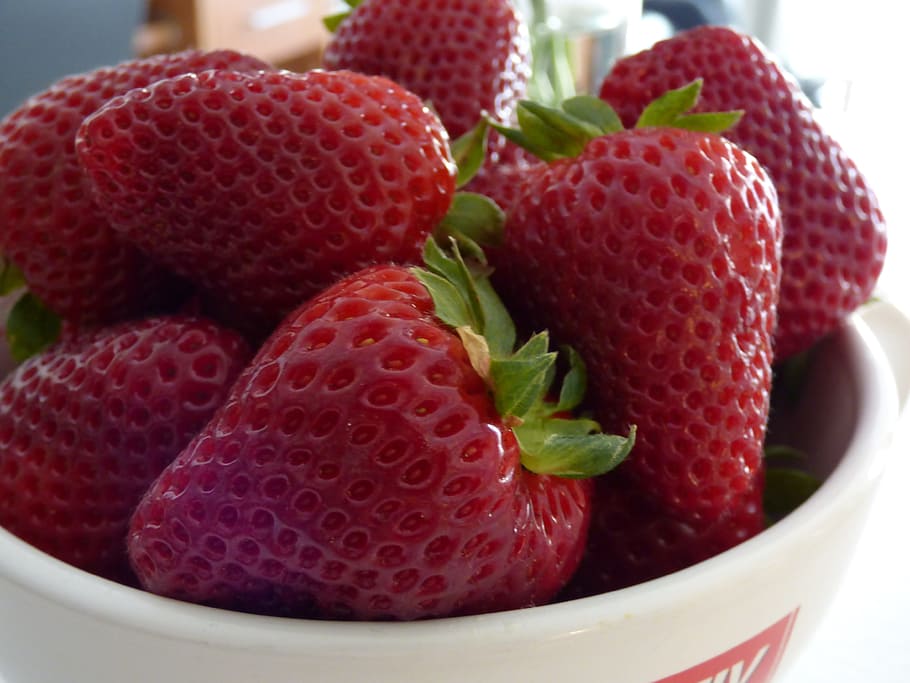 Strawberry, Fruit, Healthy, red, fresh, delicious, snack, tasty HD wallpaper