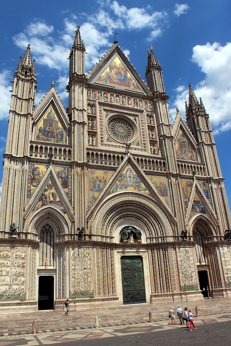 umbria, orvieto, duomo, architecture, built structure, place of worship HD wallpaper