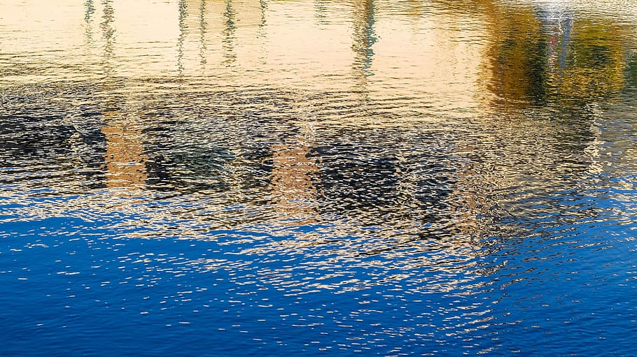 water, reflection, river, surface, natural, nature, day, no people HD wallpaper
