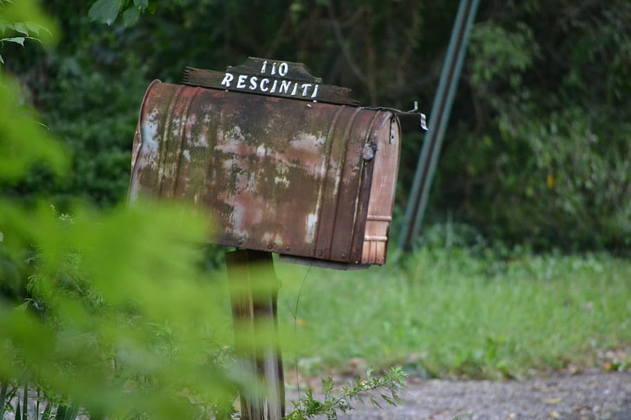 Mailbox, Old, Post, Letter, rusty, letterbox, vintage, postbox HD wallpaper