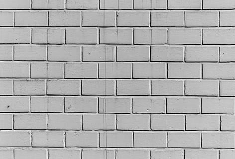 white brick wall, grey, texture, block, building, brickwork HD wallpaper