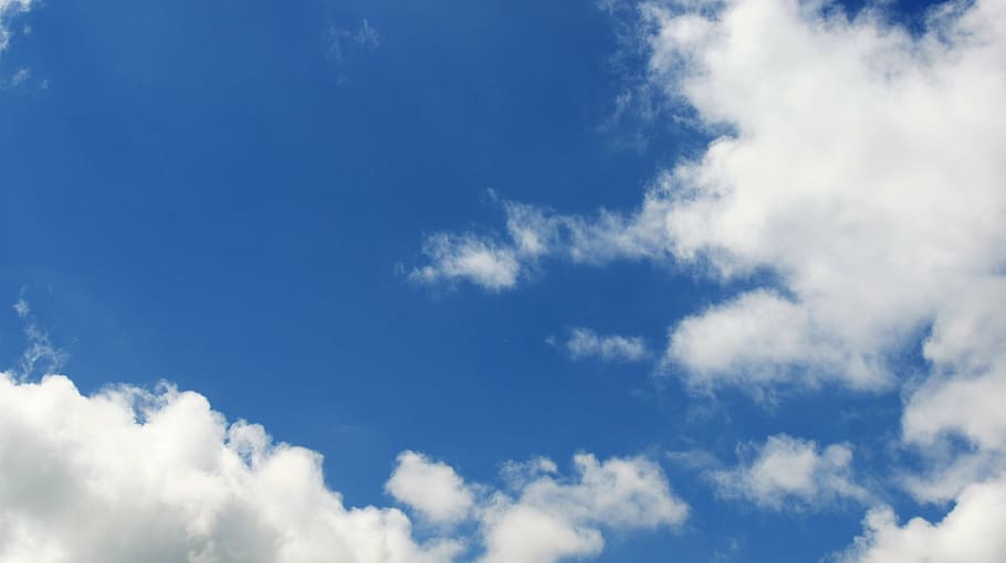 clouds, sky, blue, sky clouds, blue sky clouds, nature, weather HD wallpaper