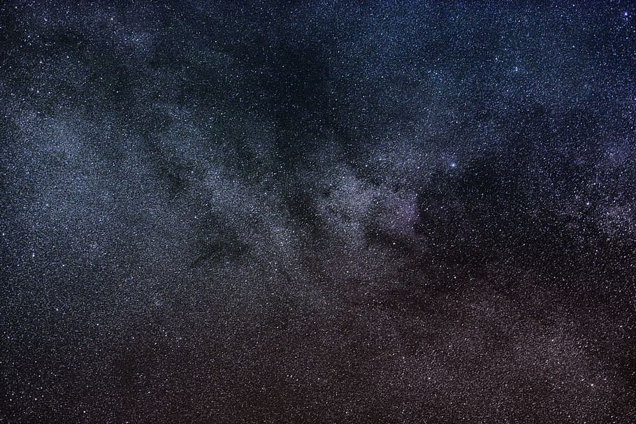 photo of sea of stars, galaxy 3D wallpaper, starry night, night long HD wallpaper