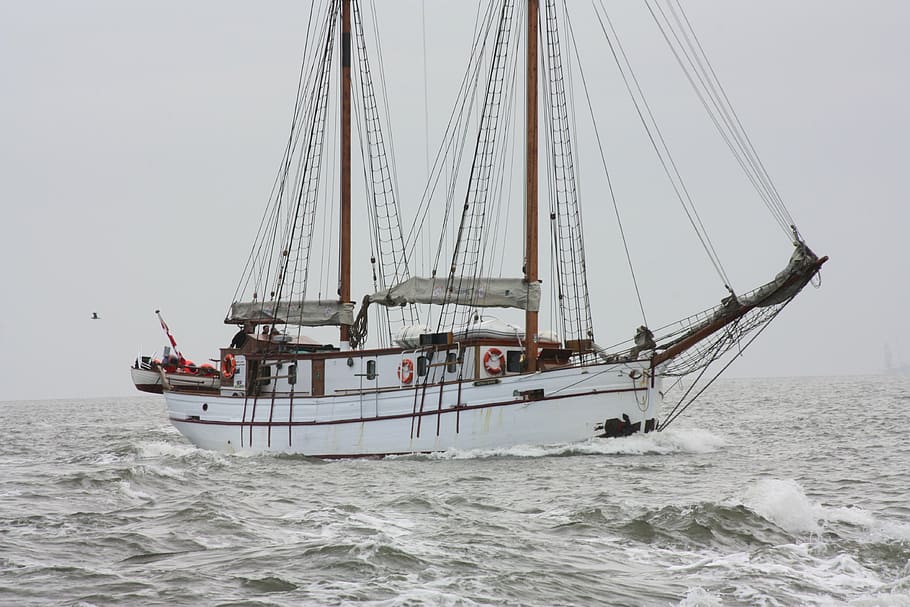 ship, sea, boot, water, nautical vessel, transportation, mode of transportation HD wallpaper