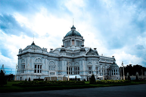 building, architecture, palace, dome, edifice, thailand, villa HD wallpaper